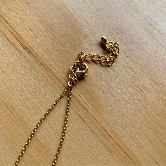 Dainty Gold Horizontal Bar "GameChanger" Necklace - Picture 3 of 5